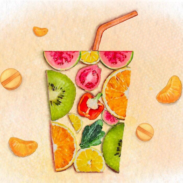 Vitamin C: Heals Wounds and Bolsters Immunity, Nearly Half of Americans Don’t Get Enough