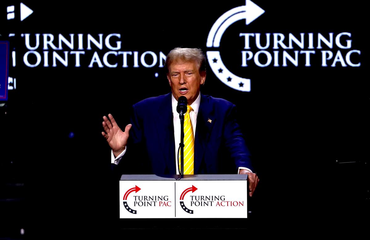 Trump Uses First Campaign Stop Since Conviction to Highlight Border Security