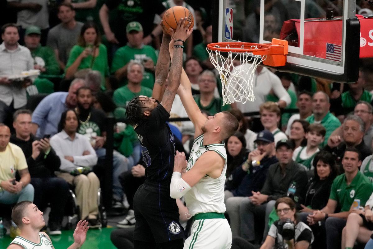 Celtics’ Kristaps Porzingis Suddenly a Big Problem in Finals for Mavericks That Cast Him Off