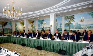 Macron Meets With Franco-American Business Council in Paris During Biden’s State Visit