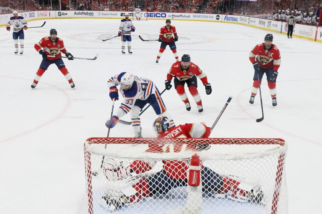 Bobrovsky Makes 33 Saves as the Panthers Shut out the Oilers 3–0 in Game 1 of Stanley Cup Final