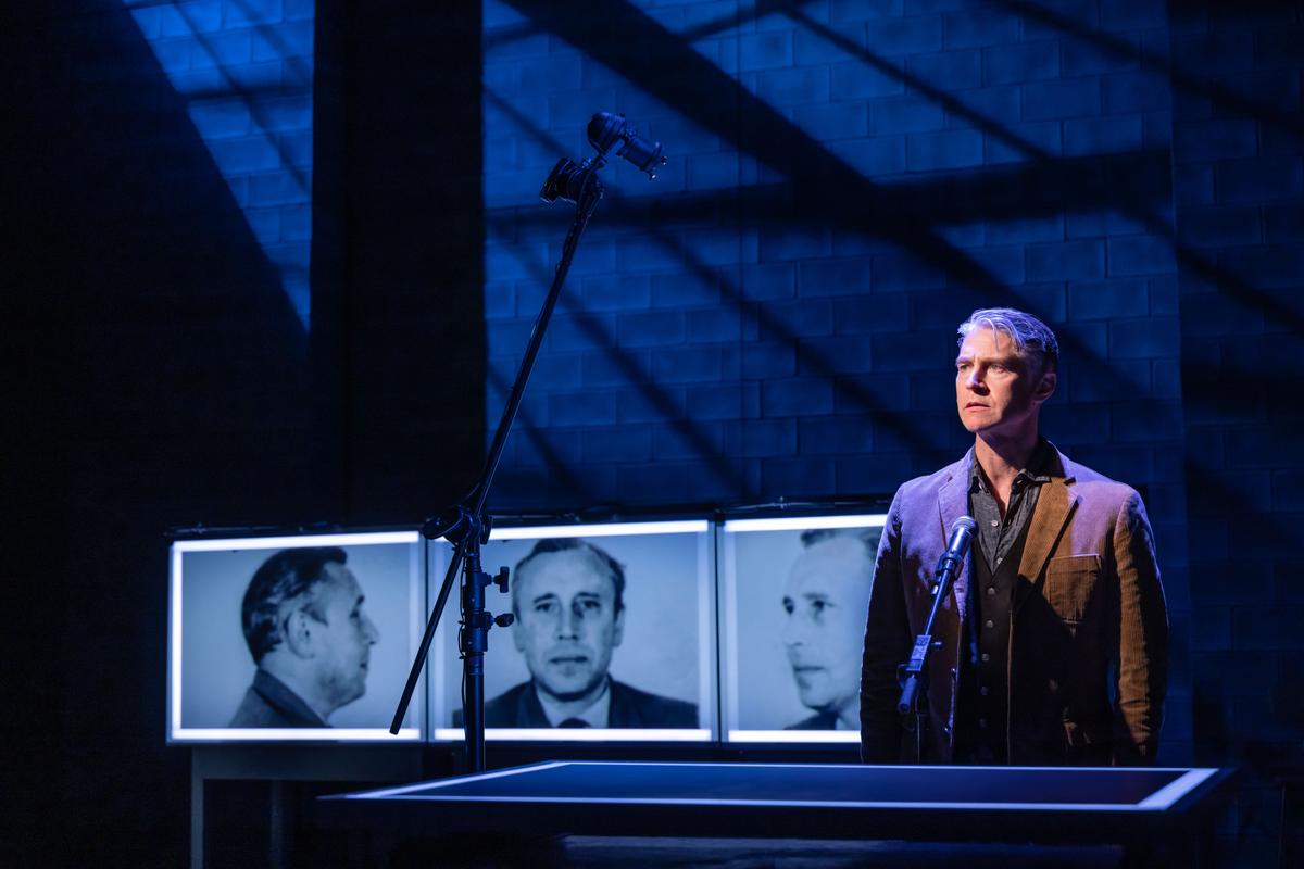 Scott Barrow in "Here There Are Blueberries." (Matthew Murphy)
