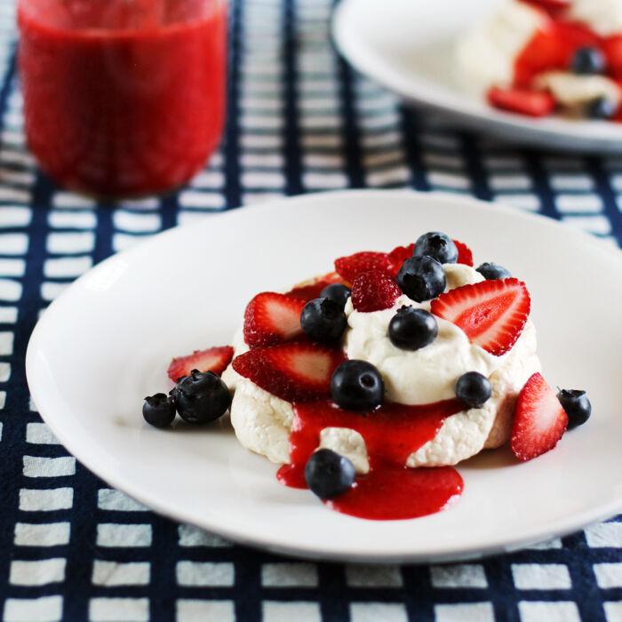 Sweeten Your Fourth of July Celebration With Mini Berry Pavlovas