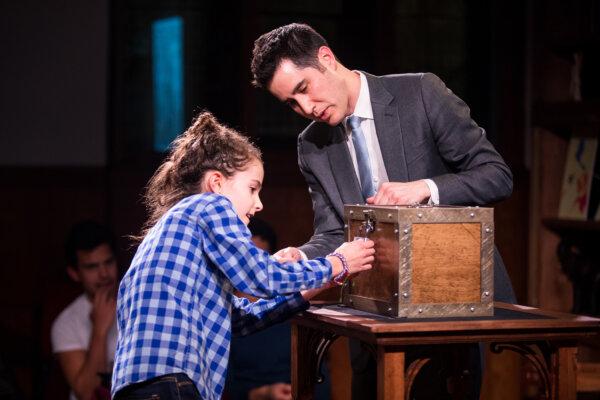 Children 6 and up are welcome to watch "The Enigmatist." (Justin Barbin)