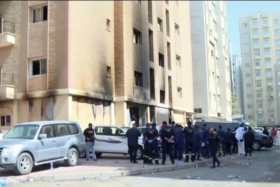 At Least 41 Die in Fire at Building Housing Foreign Workers in Kuwait