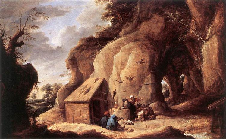 "The Temptation of St. Anthony," 1640, by David Teniers the Younger. Demons have tempted people for a long time. (Public Domain)