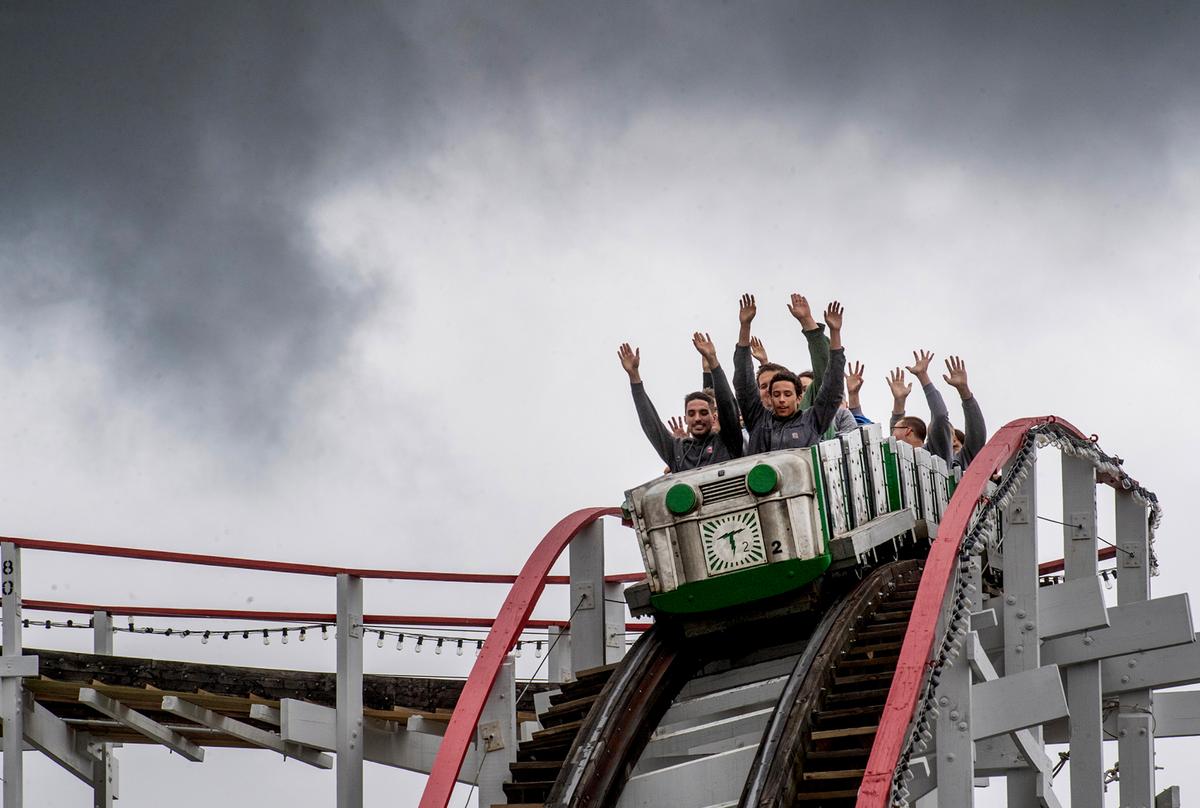 ‘That Extra Whip’: Kennywood’s Thunderbolt Roller Coaster Celebrates a Century of Thrills