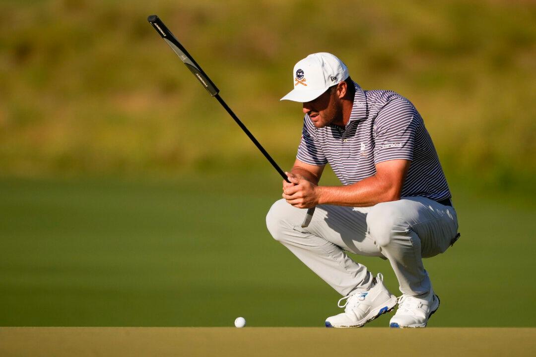 DeChambeau in the Mix at Another Major and Shares Early 36–hole US Open Lead With Detry