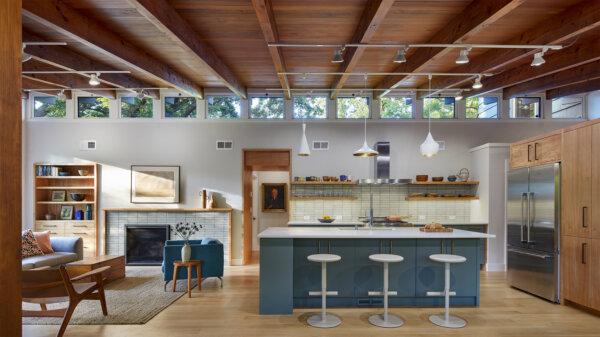 Victoria Erhart reached out to Albertsson Hansen Architecture to help make her her St. Paul, Minnesota, midcentury home work as her forever home. (Corey Gaffer/Provided photo/TNS)