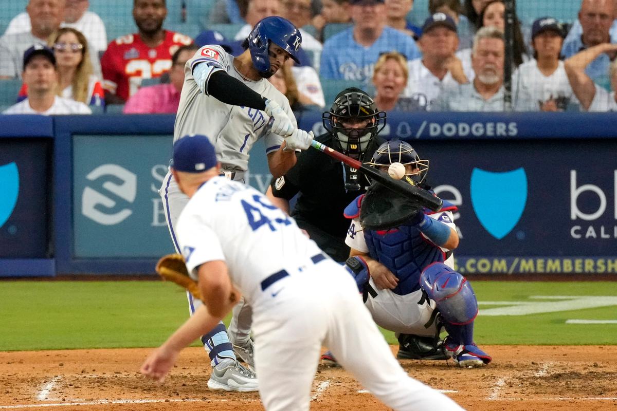 Melendez Hits Grand Slam on 12th Pitch, Royals Beat Dodgers 7–2 as Yamamoto Leaves Early