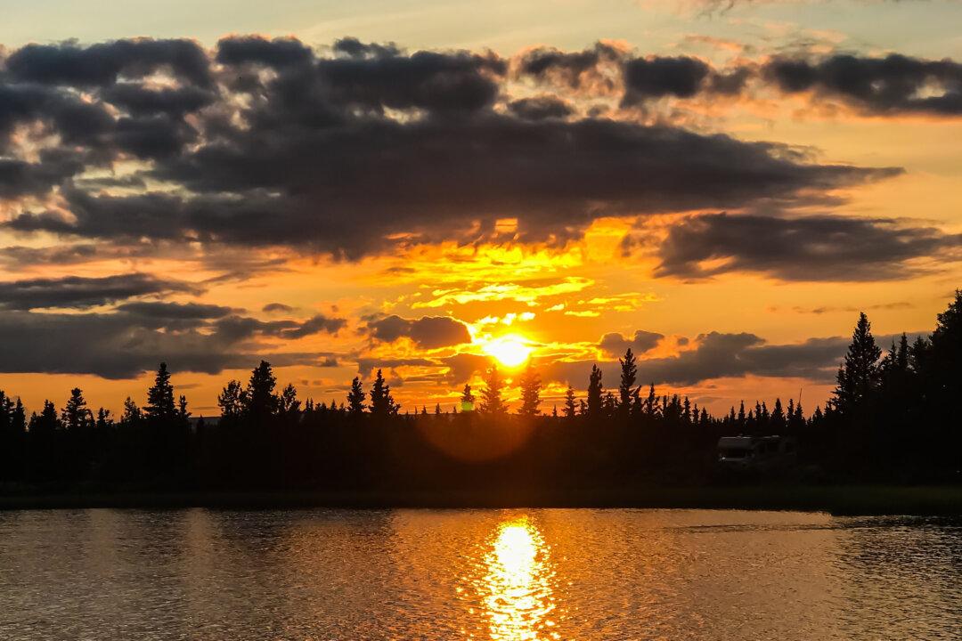 Glories of the Alaska Midnight Sun