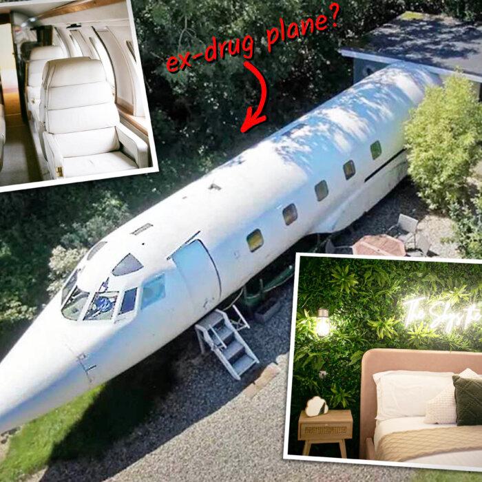 Man Buys Luxury Jet Seized From Cartel, Turns It Into Posh Airbnb With King-Size Bed—Look Inside