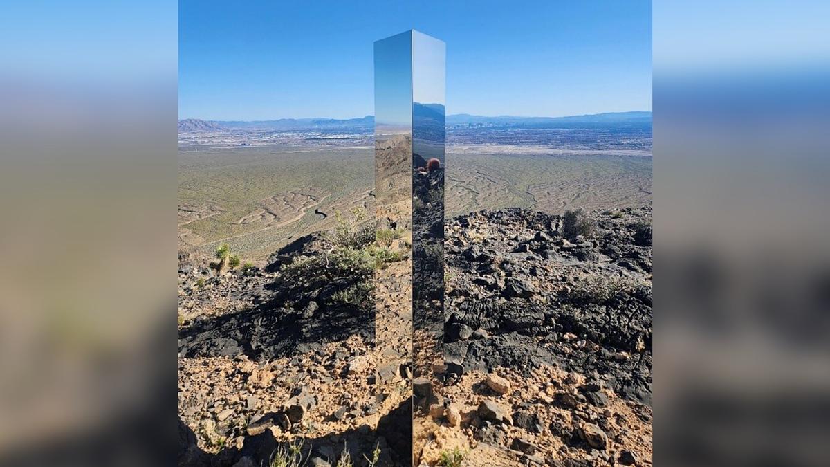 Gleaming Monolith Pops Up in Nevada Desert, Latest in Series of Quickly Vanishing Structures