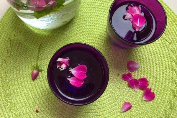 Rose petal water. (Courtesy of Kami McBride)