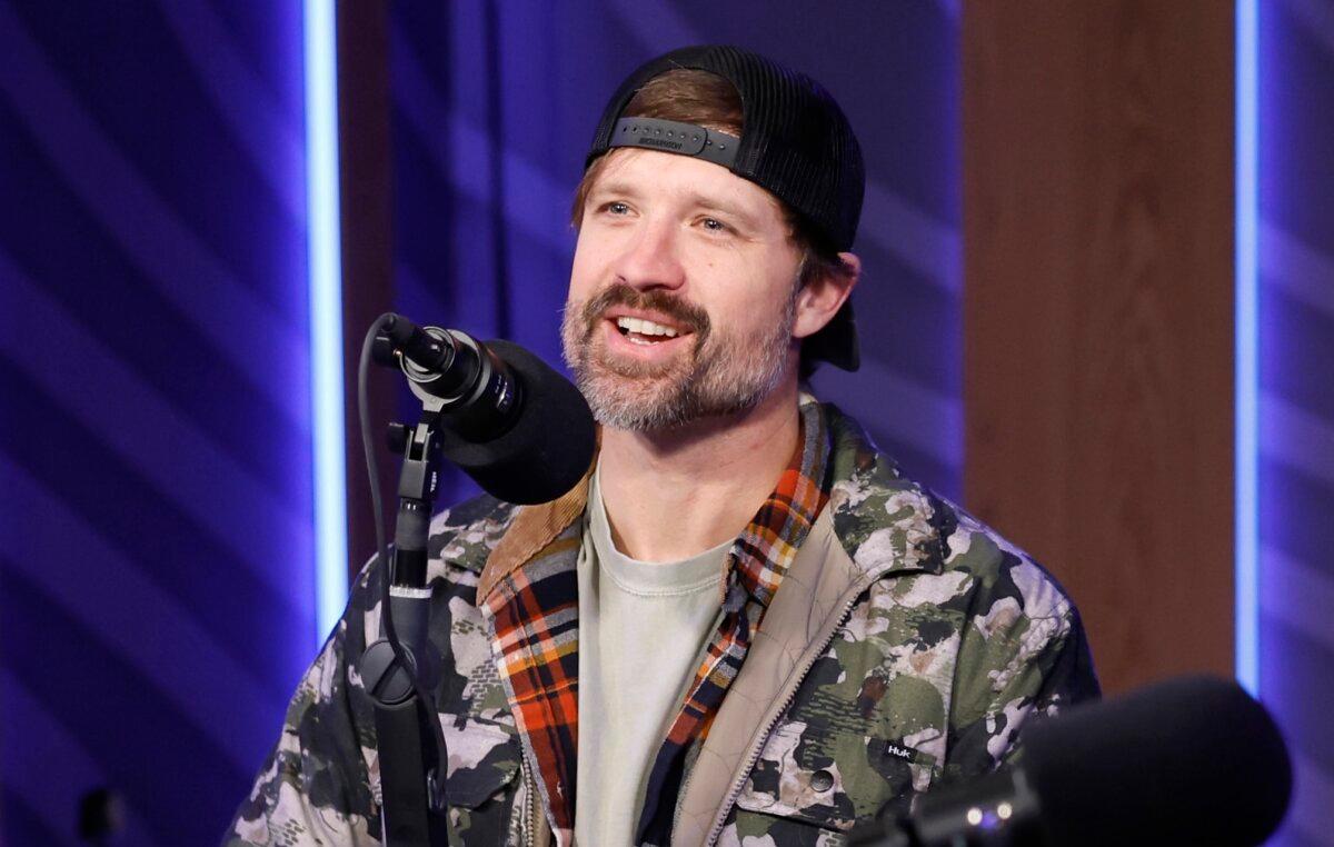 Walker Hayes visits SiriusXM Studios in Nashville, Tenn., on Feb. 1, 2024. (Jason Kempin/Getty Images)