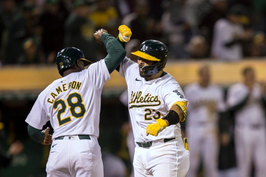 A’s Rally to Beat Twins 6–5 on Langeliers’ Homer in the 8th Inning