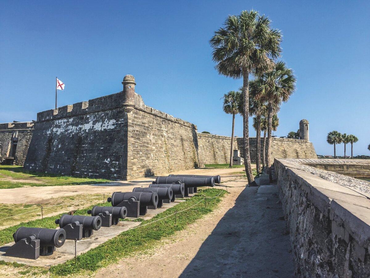 Built in the late 17th century to protect the Spanish territory from invaders, the fort looks out at Matanzas Bay and the Atlantic Ocean. (FloridasHistoricCoast.com)