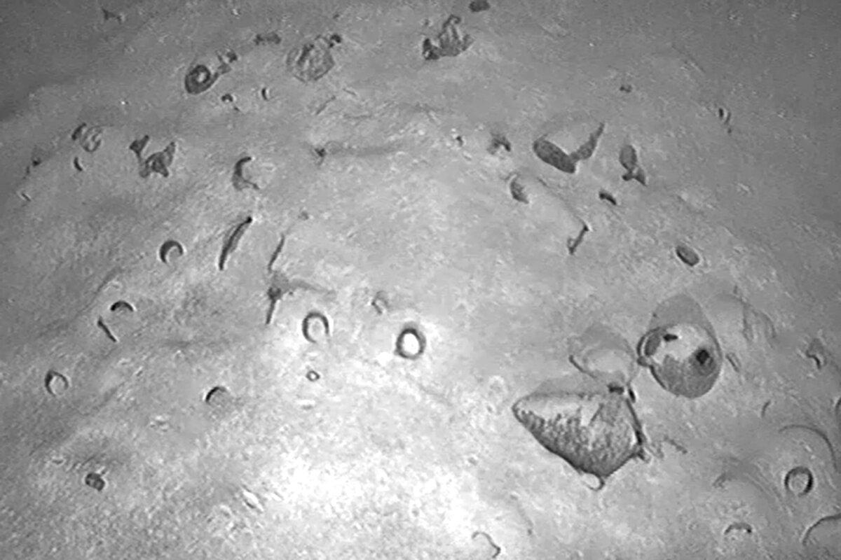 Cargo that was carried on the world's oldest known deep-sea ship, as seen some 55.9 miles (90 kilometers) off the Israeli coastline, in a stillm from video released on June 20, 2024. (Energean/Israel Antiques Authority via AP)