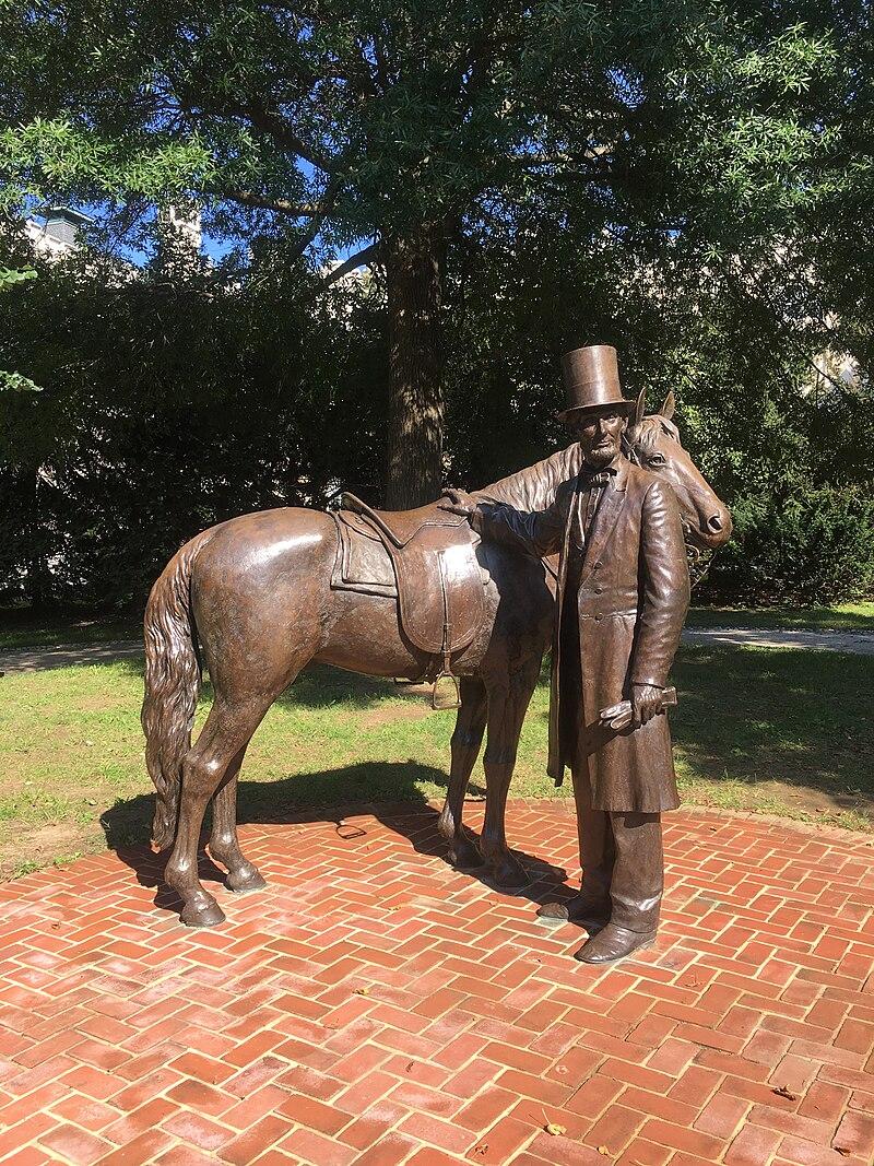In summers during the Civil War, Lincoln rode back and forth from the cottage to the White House. (Deena Bouknight)