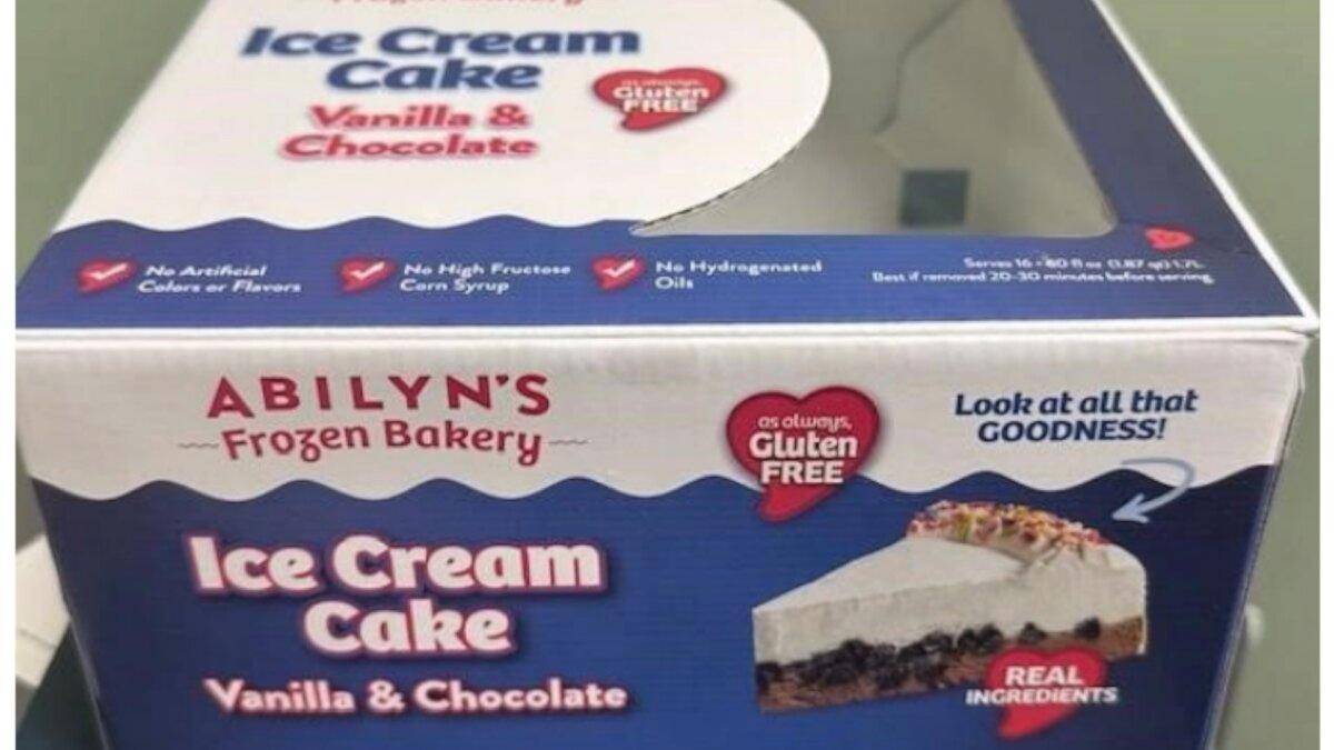 Abilyn's Frozen Bakery ice cream products are being recalled over listeria concerns. (Courtesy of U.S. Food and Drug Administration)