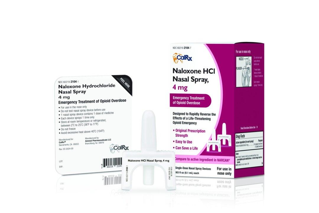 Overdose-Reversing Naloxone Now Available to Californians at Discounted Price