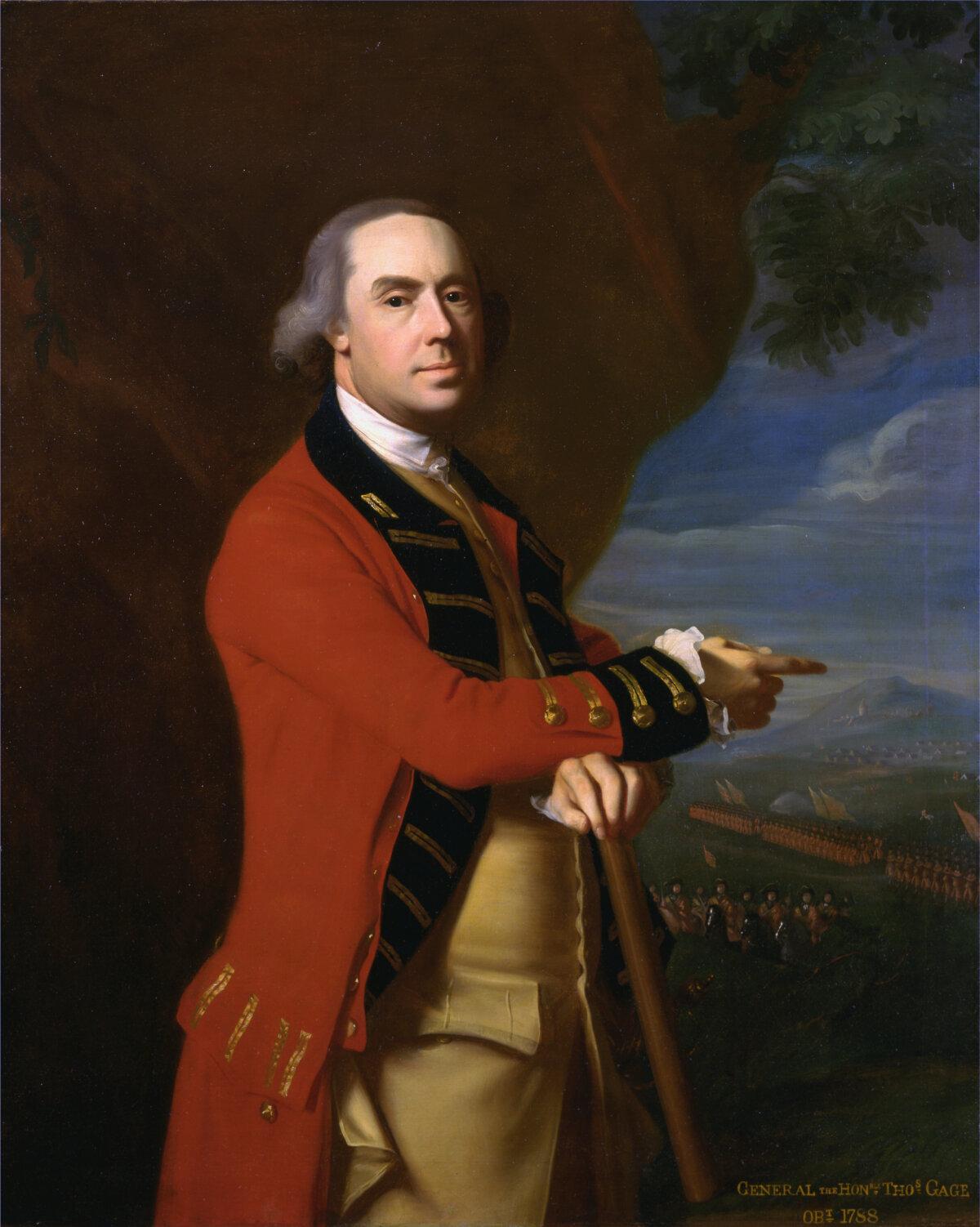 Gen. Thomas Gage, 1788, by John Singleton Copley. (Public Domain)