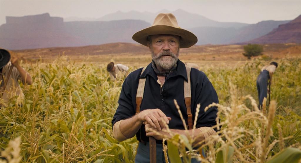 Sgt. Maj. Thomas Riordan (Michael Rooker), in "Horizon: An American Saga–Chapter 1." (Warner Bros. Pictures)