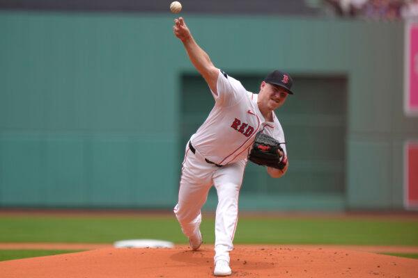Red Sox pitcher Josh Winckowski delivers against the Padres in Boston on June 30, 2024. (Steven Senne/AP Photo)