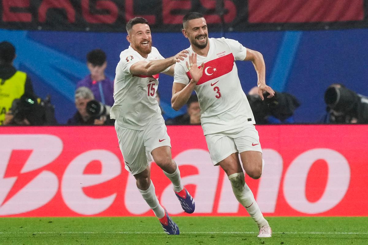 Demiral’s Double Helps Turkey Beat Austria 2–1 to Set up Euro 2024 Quarterfinal vs. the Netherlands