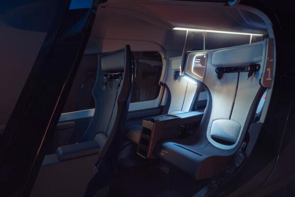 The interior of “Midnight.” (Courtesy of Archer)