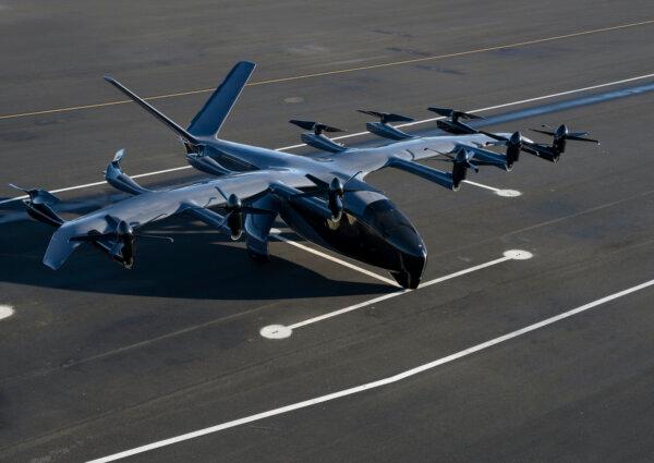 The electric aircraft “Midnight.” (Courtesy of Archer)