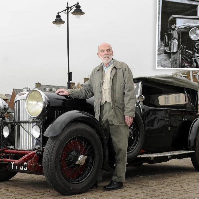 Elderly Man Reunites With the ‘Rare and Desirable’ Lagonda Car That He Owned for 50 Years