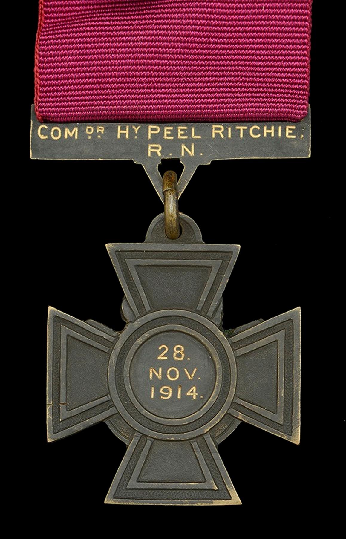 First Naval Victoria Cross of World War I Expected to Fetch £260,000 at Auction