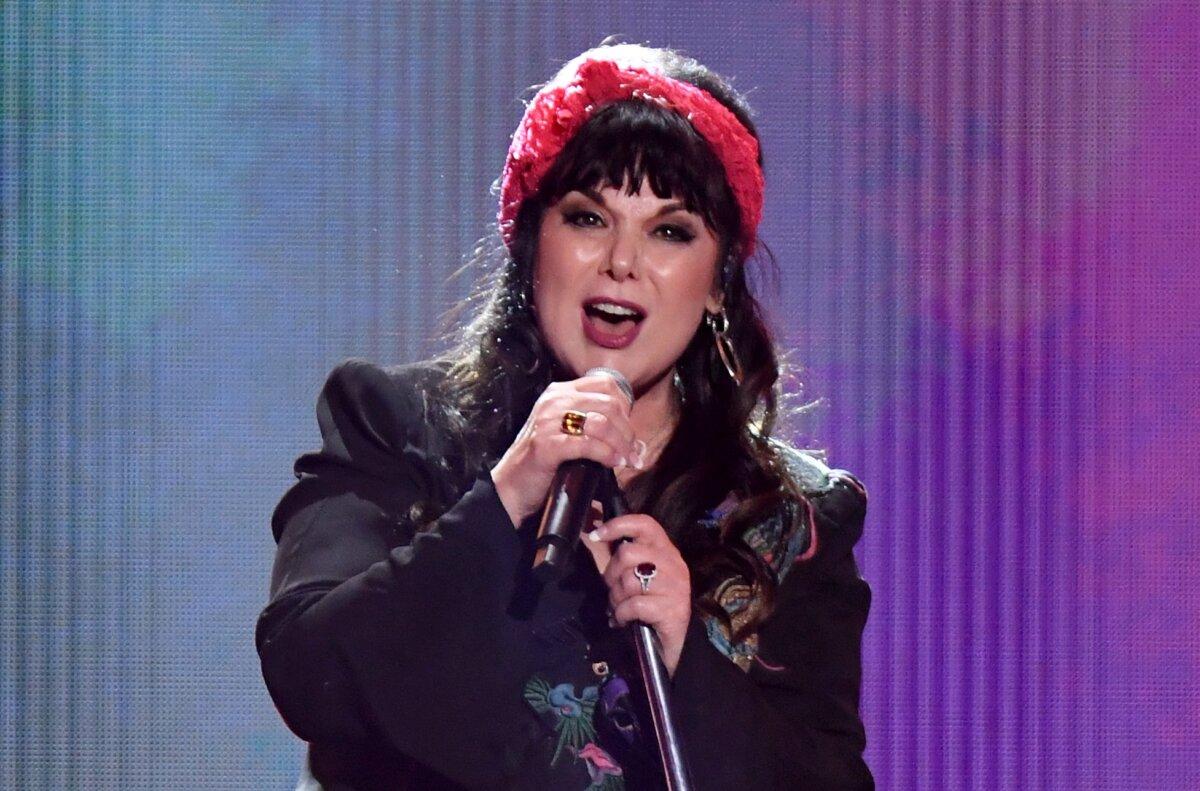 Ann Wilson of Heart performs during the iHeartRadio Music Festival at T-Mobile Arena in Las Vegas on Sept. 20, 2019. (Ethan Miller/Getty Images)