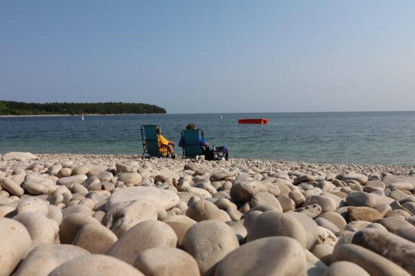 Washington Island Schoolhouse Beach. (Jon Jarosh//Destination Door County)