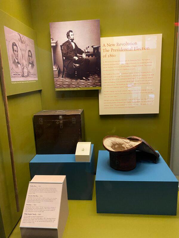 President Abraham Lincoln won the 1860 presidential election, inheriting the problems left by his predecessor, which led to the Civil War. (Courtesy of Lynn Topel)