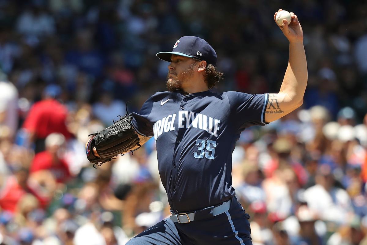 Justin Steele Pitches a 2-hitter for His First Career Complete Game as Cubs Beat Angels