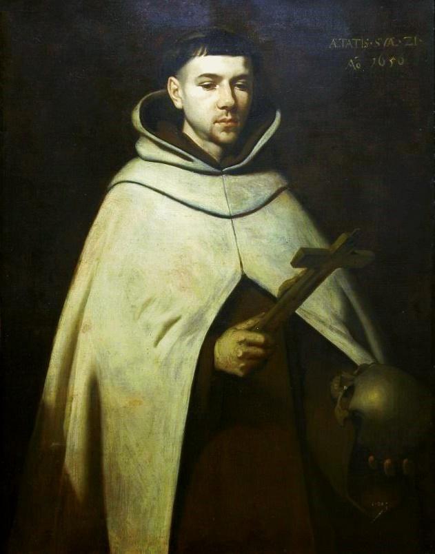 “John of the Cross,” 1656, by Zurbarán. (Public Domain)