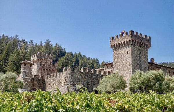 The exterior of Castello di Amorosa winery in Calistoga California. (Dreamstime/TNS)