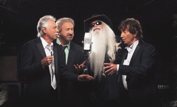 Joe Bonsall (L) with rest of the The Oak Ridge Boys (Courtesy of Brandon Wood)