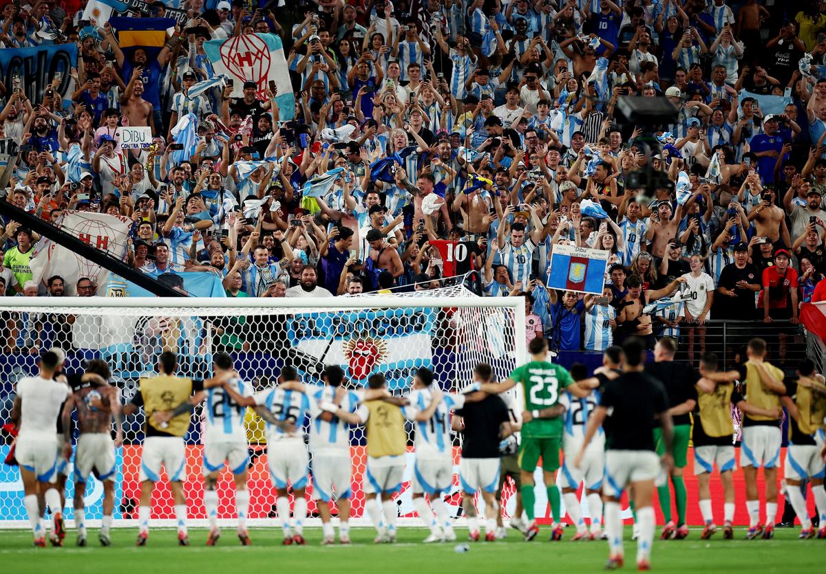 Soccer-'Not Like Us’: Argentina Hit Back After Canadian Rapper Drake Loses Copa Bet