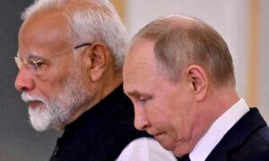 India’s Modi Visits Russia Against Backdrop of Ukraine War, Moscow’s China Alliance