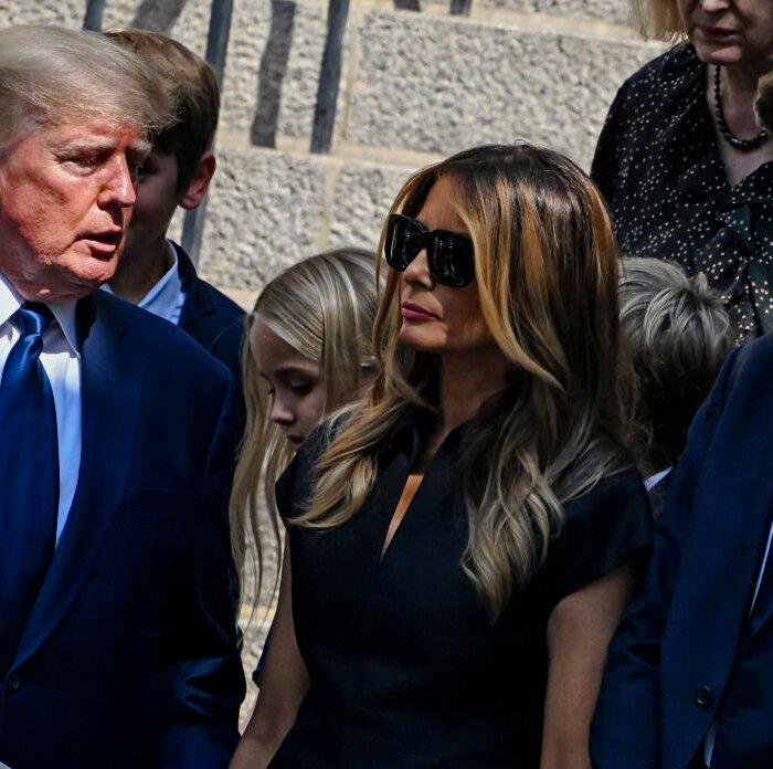 Barron Trump Attends His Father’s Florida Rally in Campaign Debut