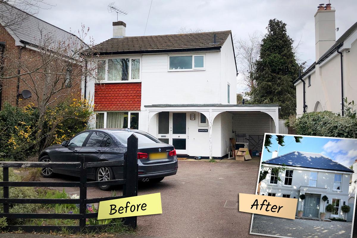 Mom-of-2 Transforms Fading 1970s Home Into Elegant $3.3 Million Mansion—Take a Look Inside