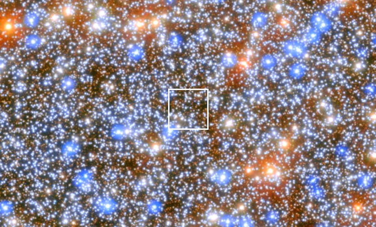 Elusive Mid-Sized Black Hole Spotted at Center of Swallowed Galaxy