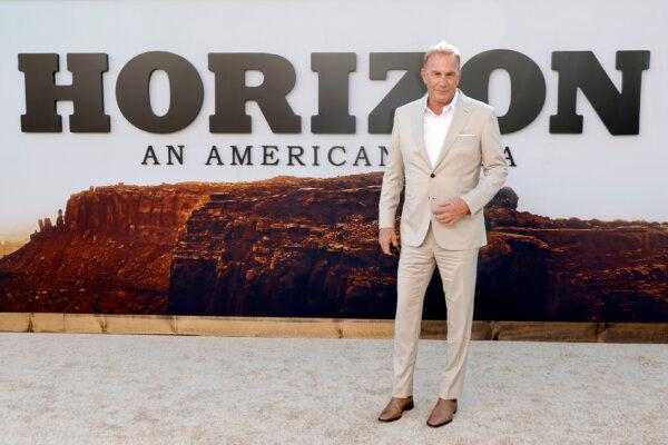 Kevin Costner attends the U.S. Premiere of "Horizon: An American Saga—Chapter 1" in Los Angeles, Calif., on June 24, 2024. (Frazer Harrison/Getty Images)