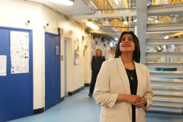 Justice Secretary Shabana Mahmood during a visit to HMP Bedford in Harpur, Bedfordshire, on July 12, 2024. (Joe Giddens/PA Wire)
