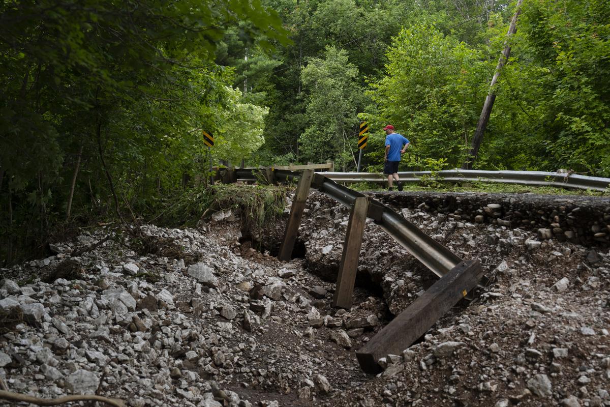 Heavy Rain Brings Flooding to Area of NS That Suffered Flood Fatalities a Year Ago