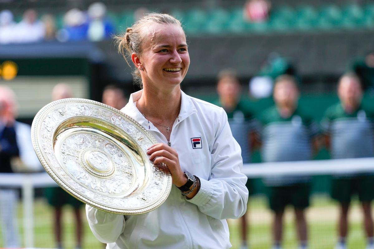 Barbora Krejcikova Wins Wimbledon for Her 2nd Grand Slam Trophy