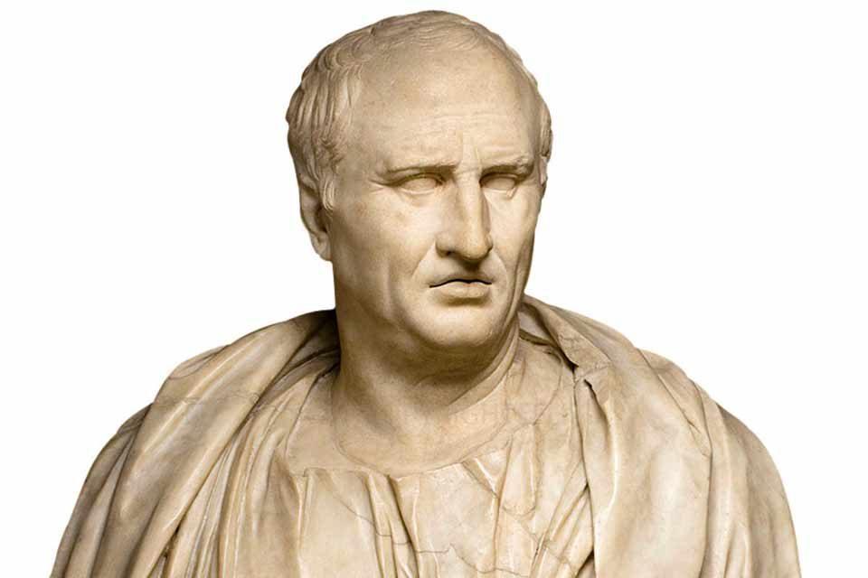 Anonymous bust of the Roman statesman Cicero. (Public Domain)